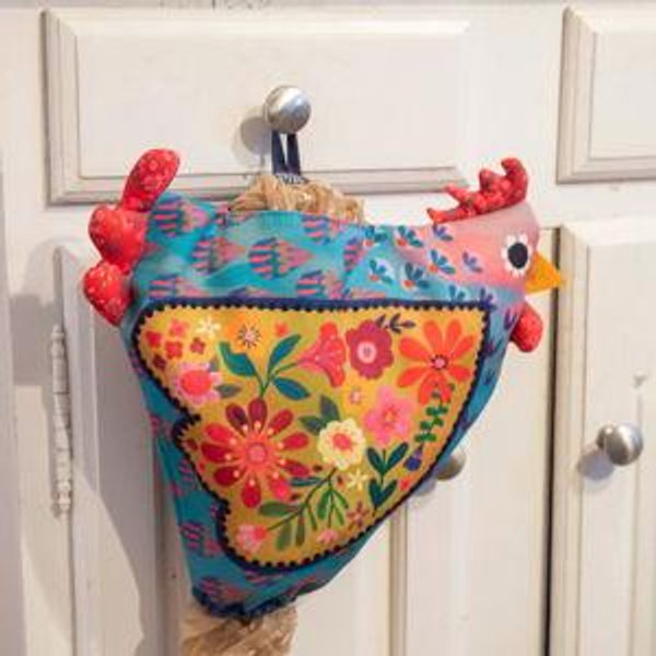 Grocery Bag Holder - Chicken