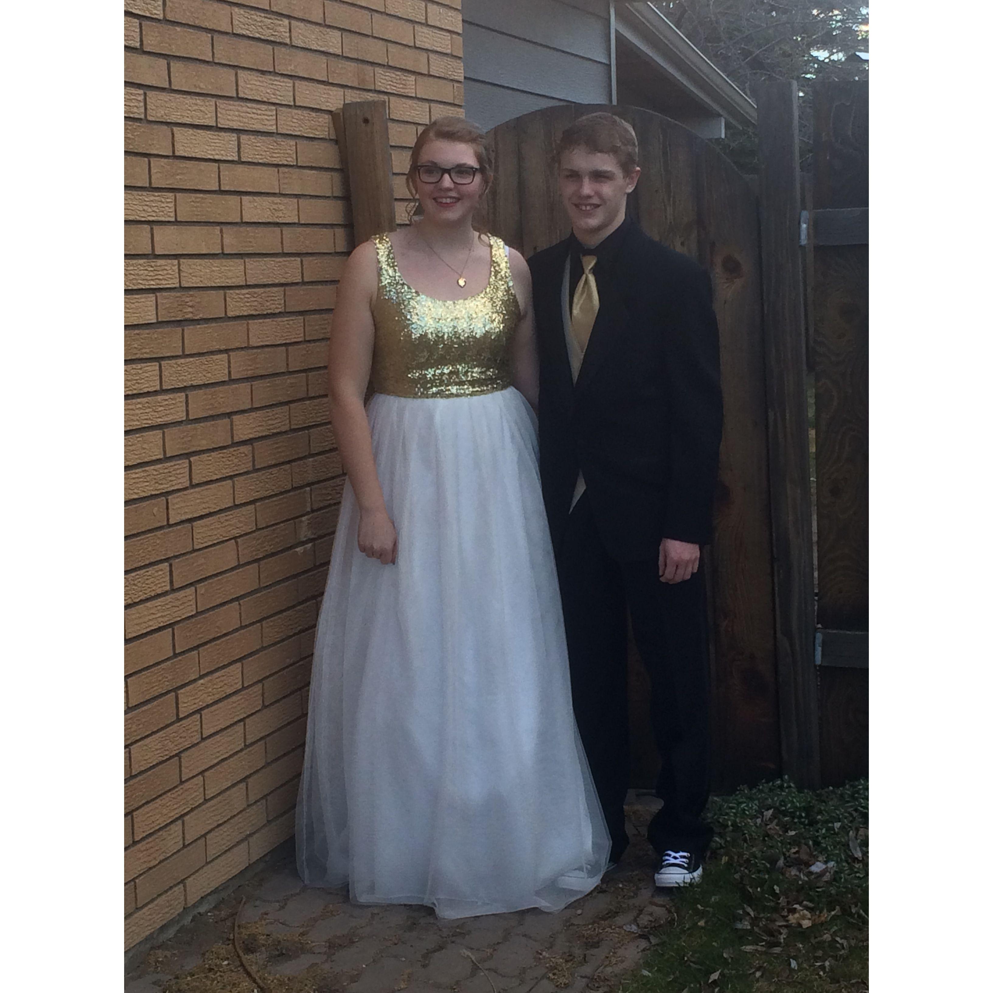 Freshman year Prom 2016