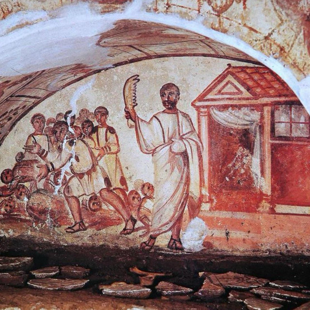Guided catacombs tour