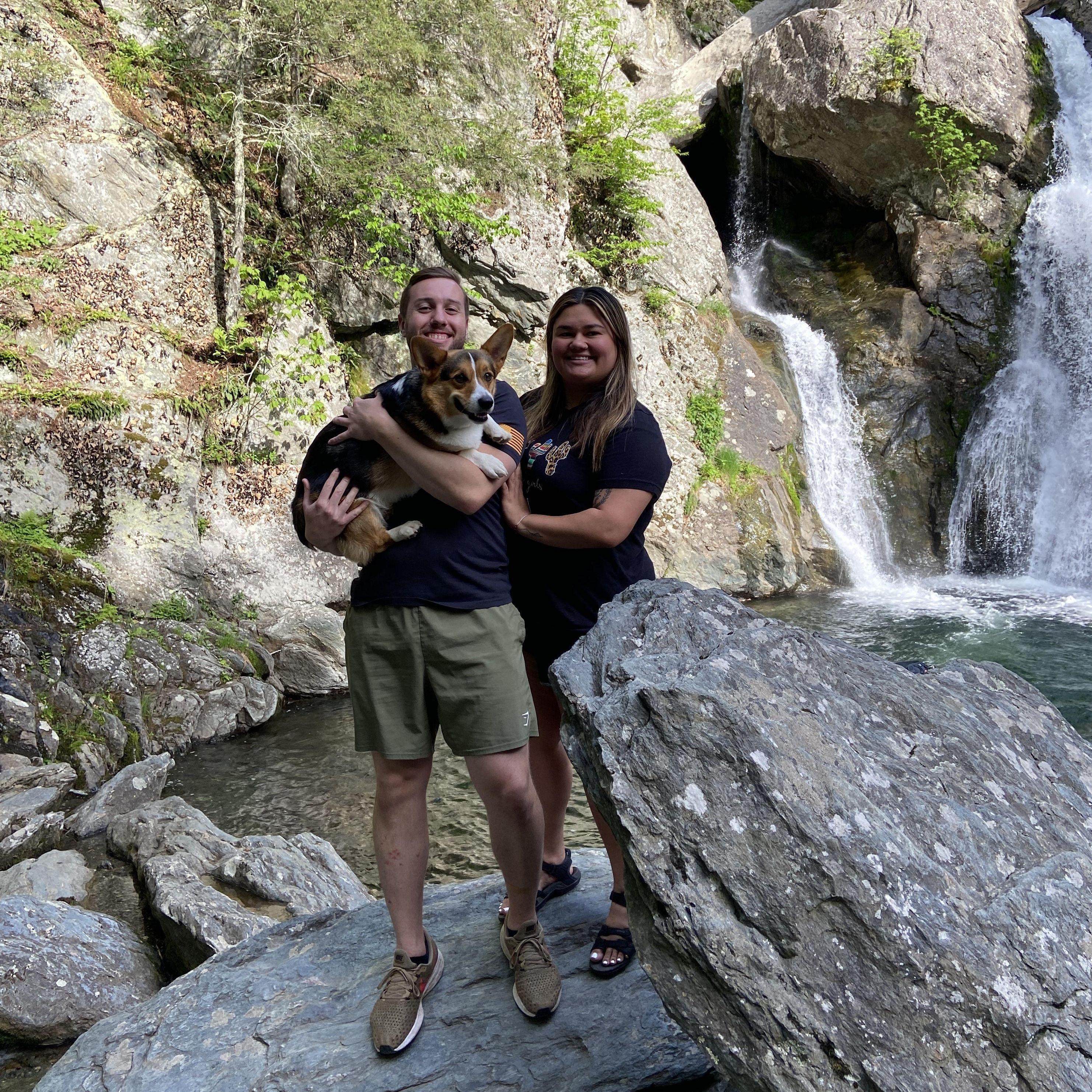 May 2022, Bish Bash Falls, New York-Massachusetts border. Family hikes!