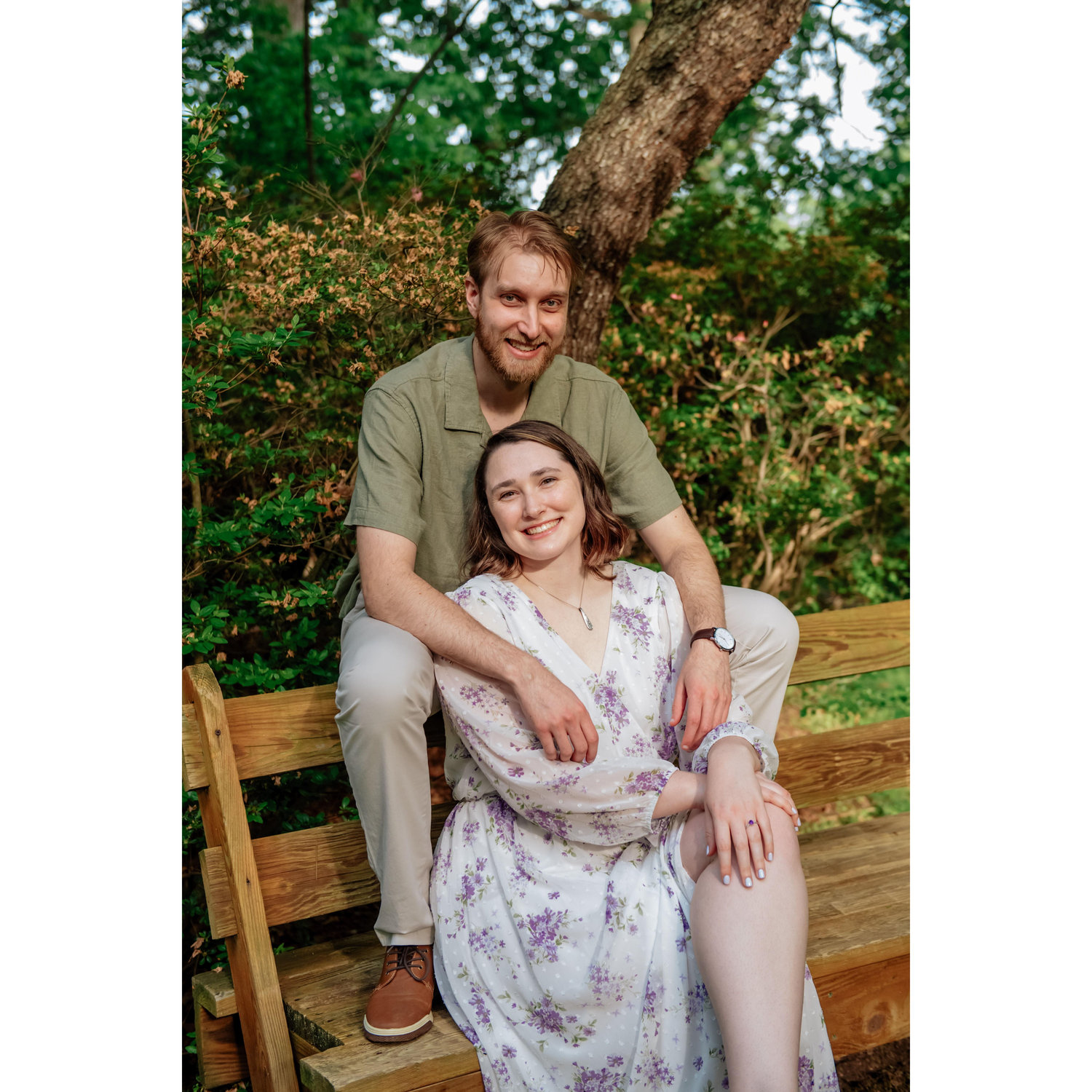 This photo is from our engagement shoot that was photographed by the talented and beautiful Esmeralda Garfio!