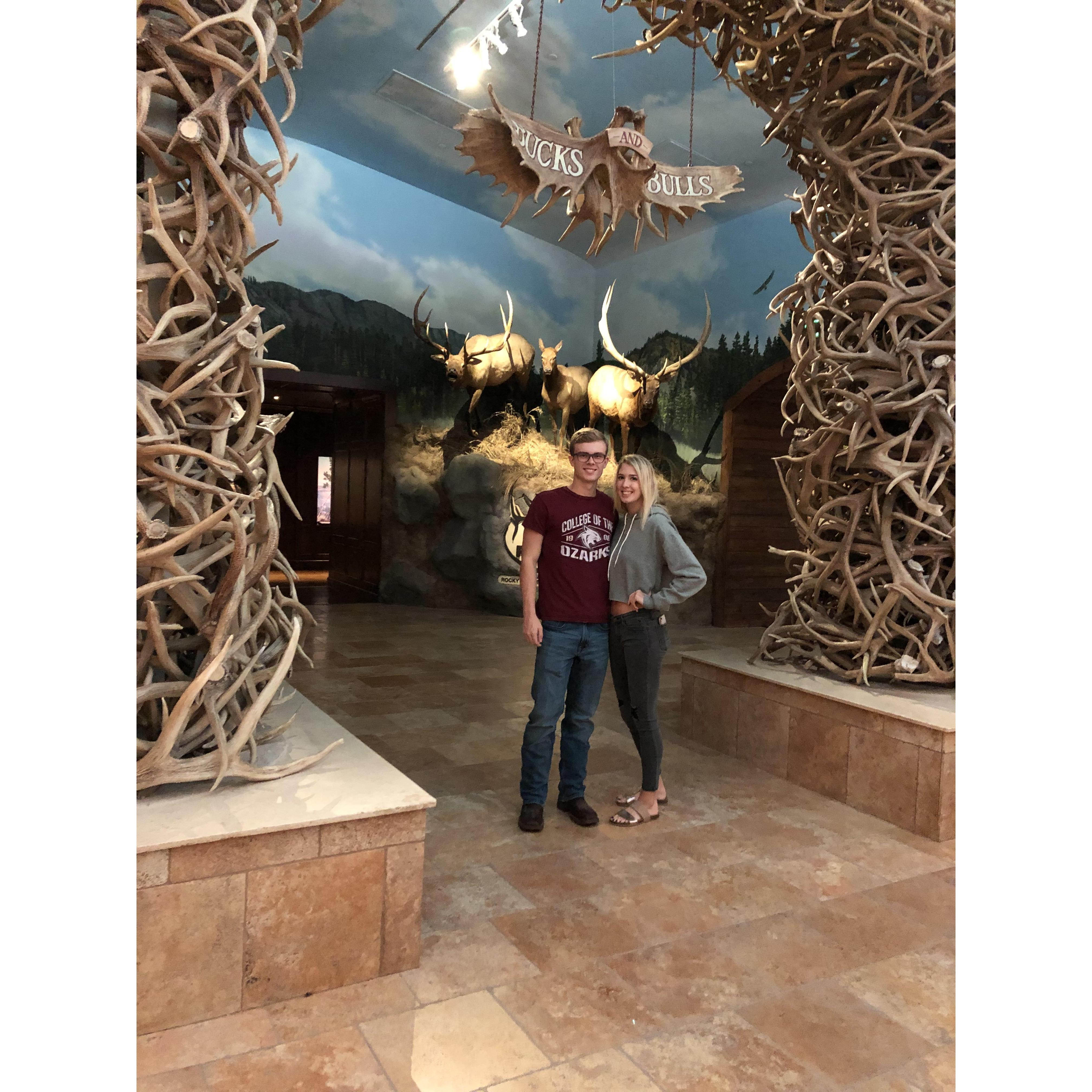Bass Pro's Aquarium and History Museum. Springfield, MO