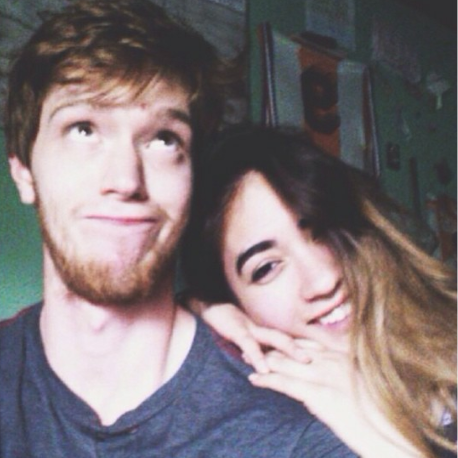 Baby photo! Philip was 21 years old and Abigail was 17 years old when they first started dating.