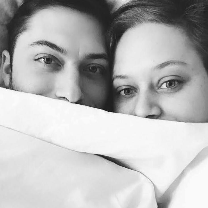 In bed