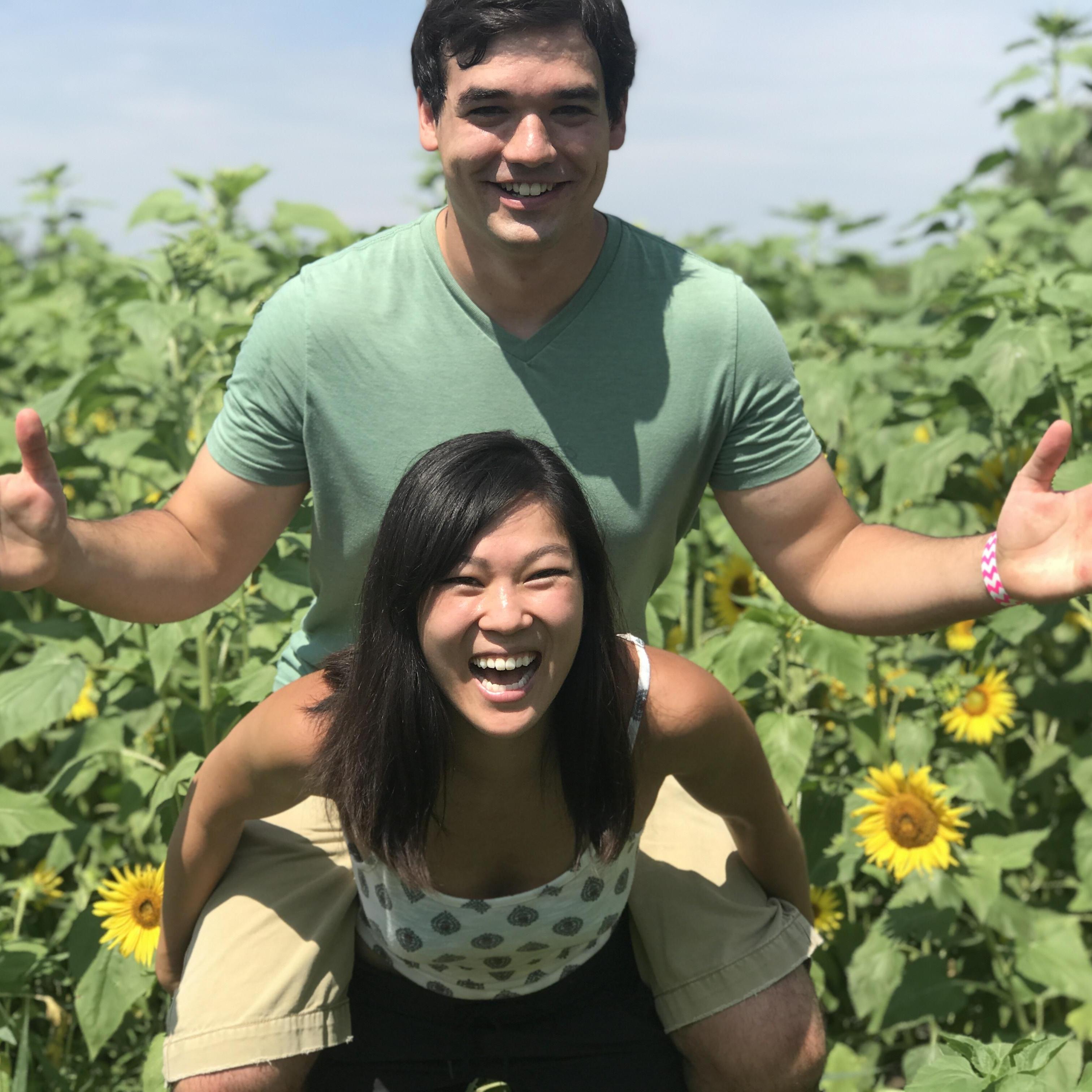 KC Sunflower Fest, 2018
Luckily I didn't have to walk, just pose for the picture! haha