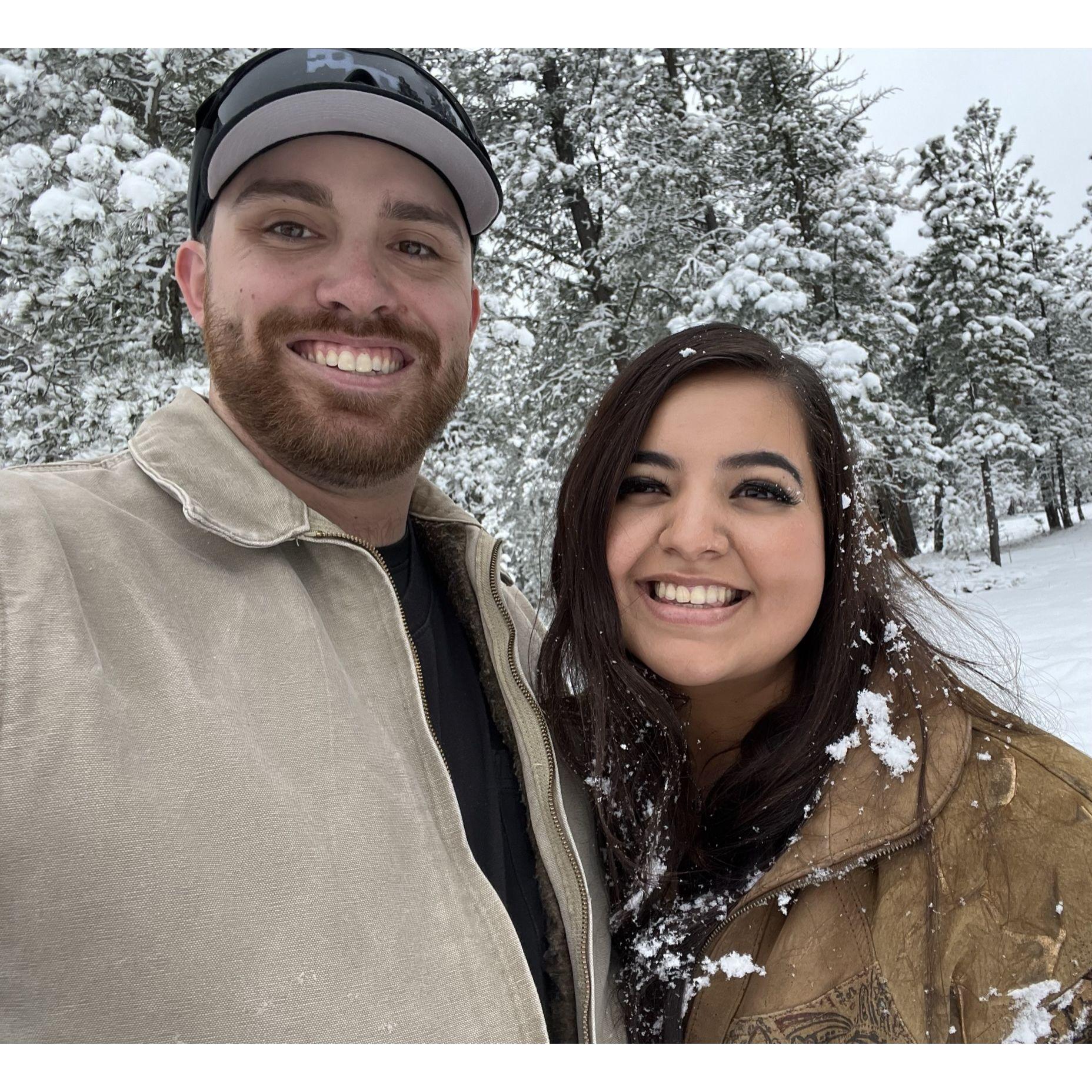 Snow Selfie at Montana
