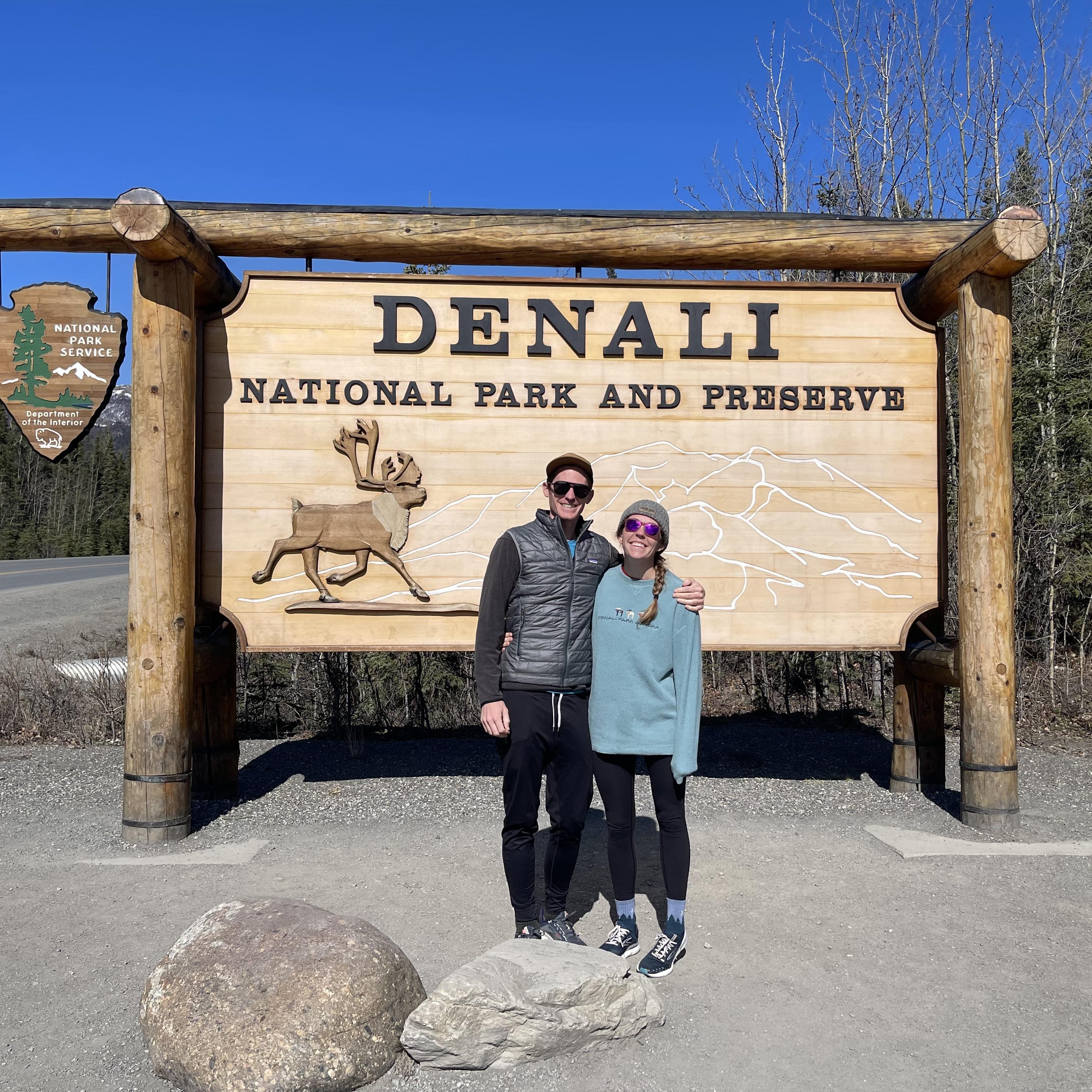 During a quick trip to Alaska right after Amanda finished her PhD. We were there during ice breakup season, so the rivers were beautiful.
