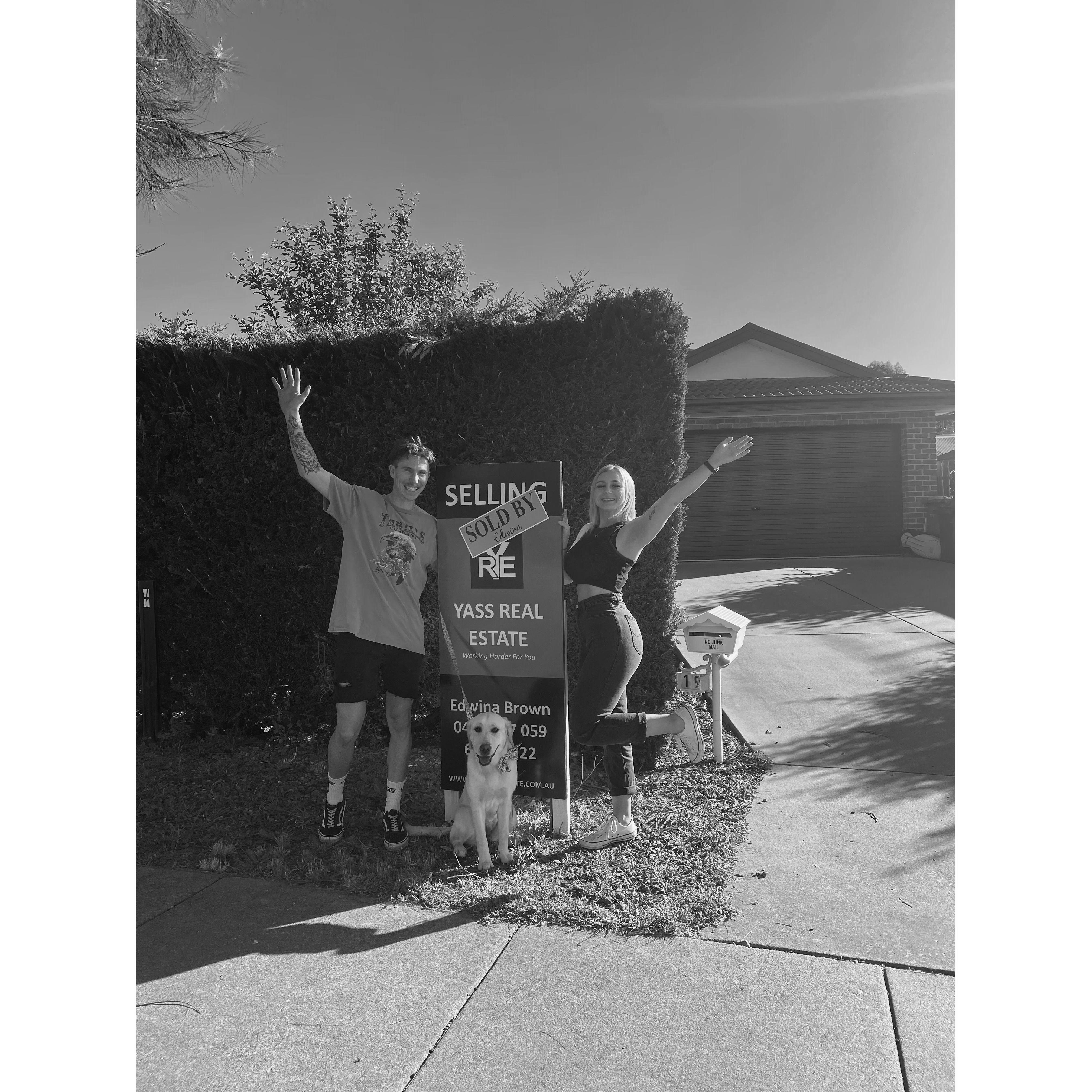 Brought our first house together, 29 November 2022