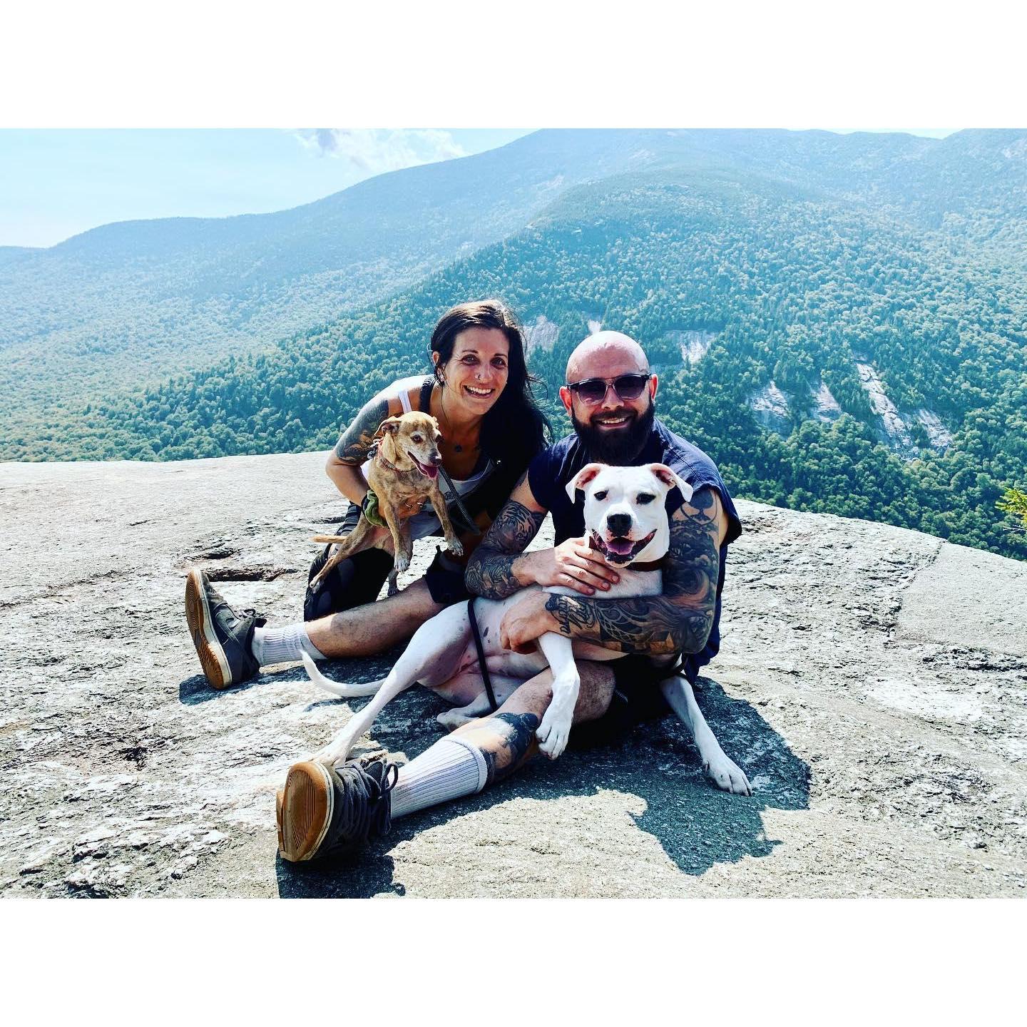 Birthday Hiking in Maine