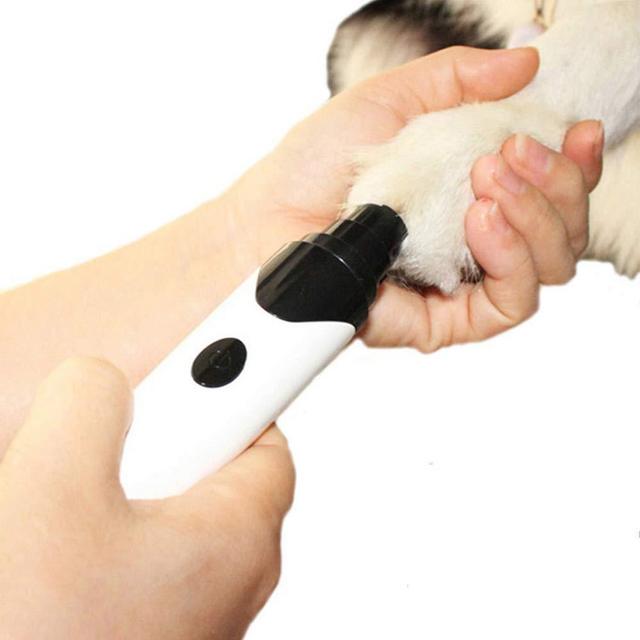 WOOFMEW Quiet Painless Dog Nail Grinder,Pet Nail Trimmer,Powerful Dog Nail Trimmer,Pet Nail Trimmer Grinder,Dog Nail Care,Dog Nail Clippers,Dog Nail File