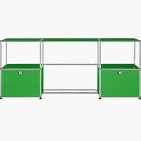 USM Haller Double Storage Desk – Design Within Reach