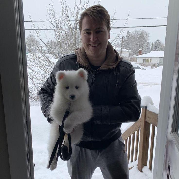 Notre première journée avec Luna / Our first time meeting Luna