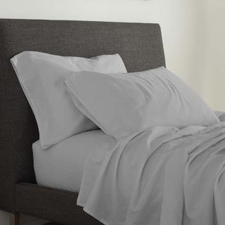 Washed Linen & Cotton 4-Piece Sheet Set