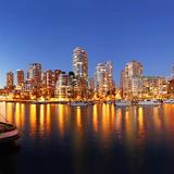 Vancouver at night