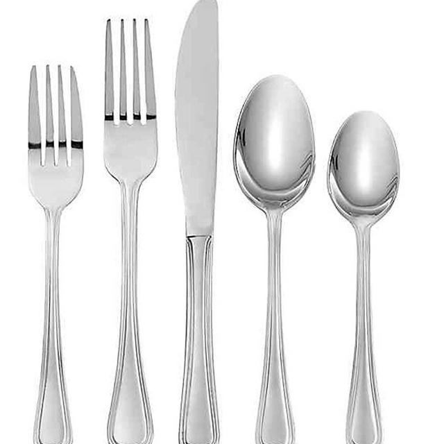 Oneida flatware 62-piece Set for 8 Flatware H081062A Tress Serving Set