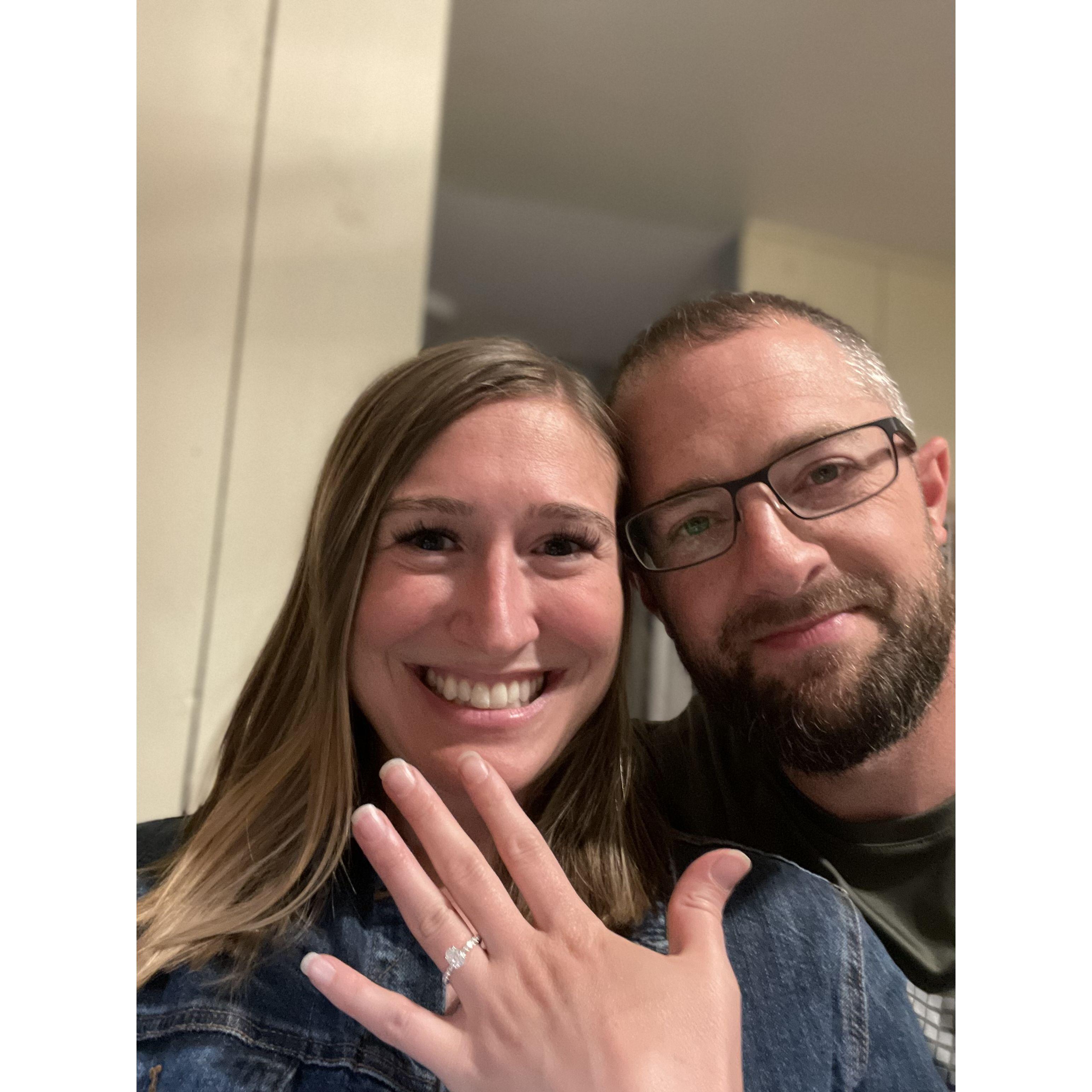 We are ENGAGED!