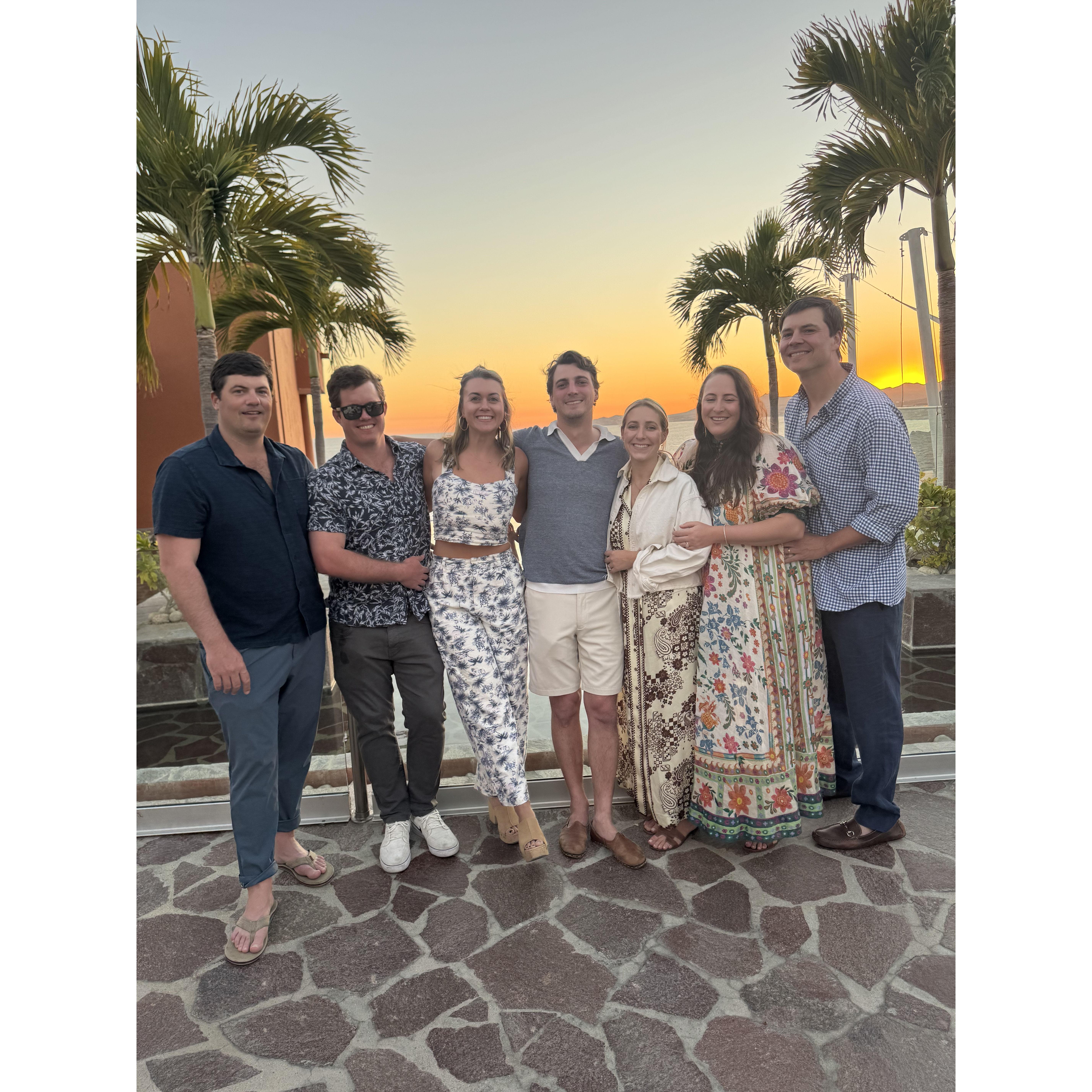 Wycks family in Cabo
