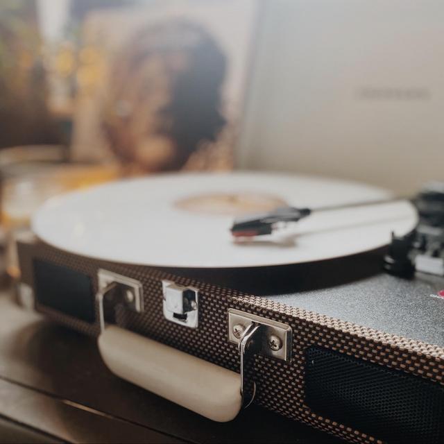 Vinyl Record Audio Guestbook
