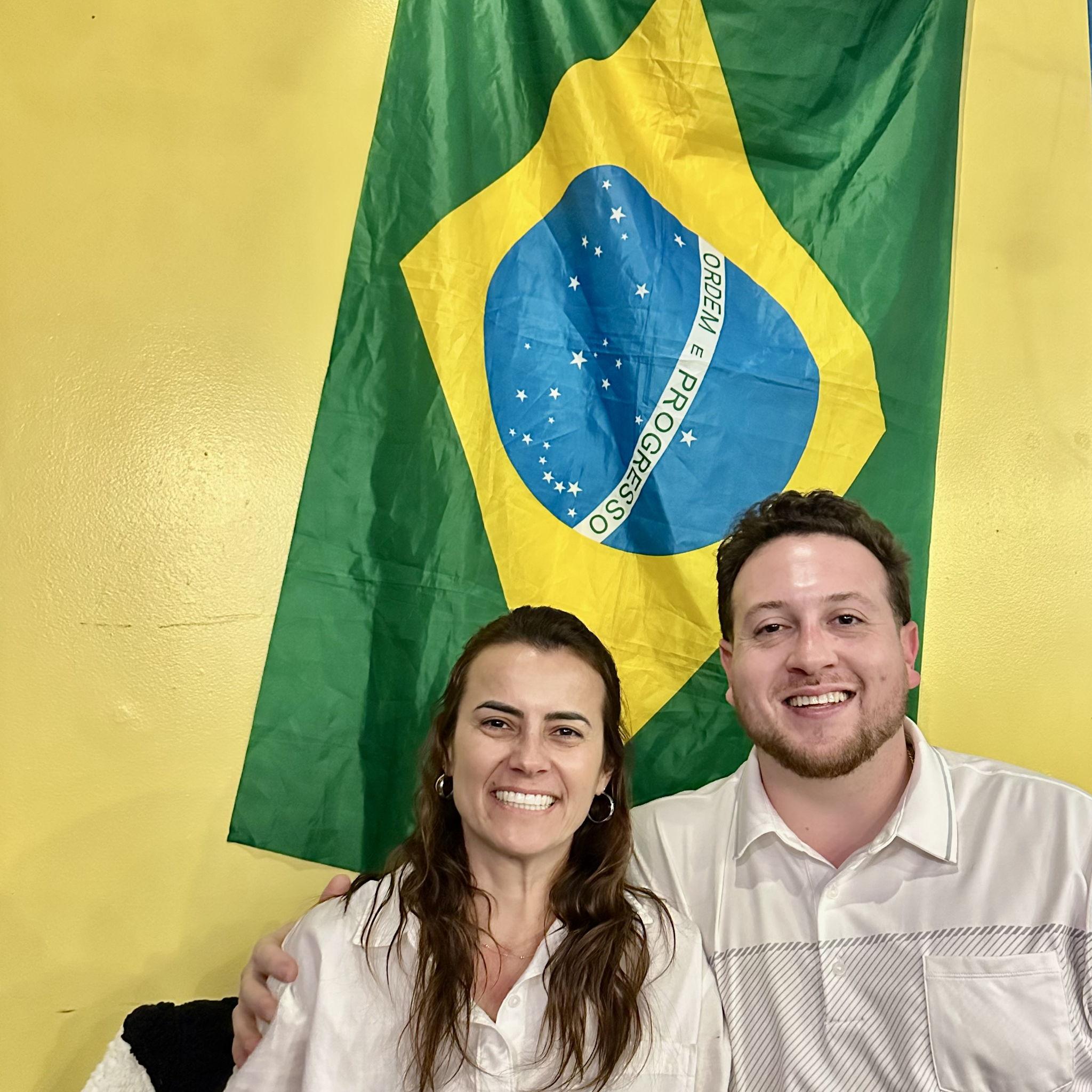 At a brazilian restaurant in Cary.