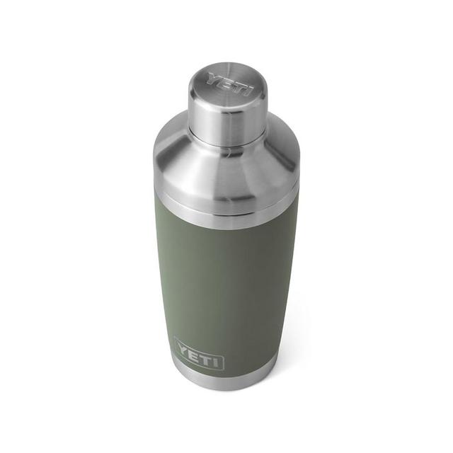 YETI Rambler 20 oz Cocktail Shaker, Stainless Steel, Vacuum Insulated, Camp Green