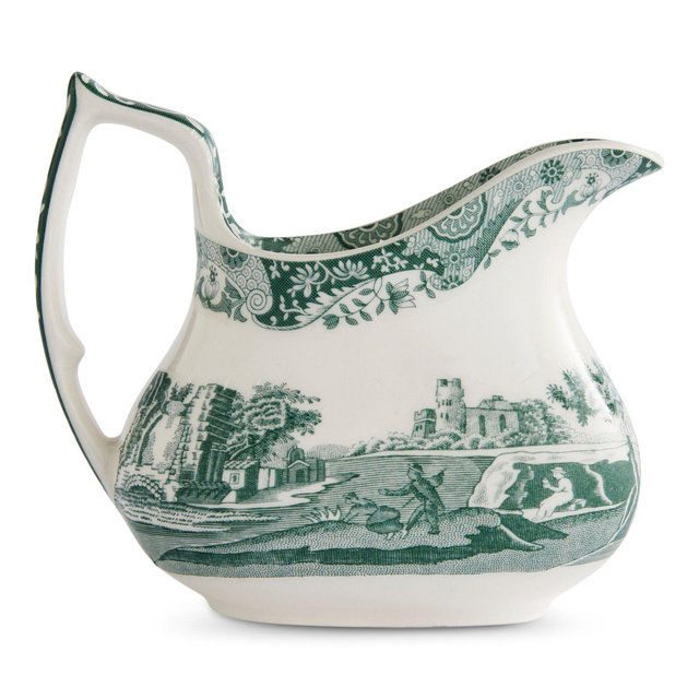 Spode Heritage Green Italian Cream Jug