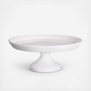 Pure White Footed Cake Stand