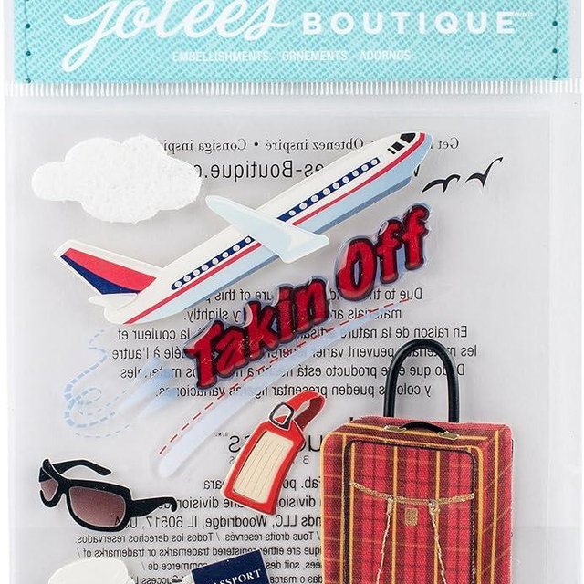 Jolee's Boutique Dimensional Stickers, Taking Off