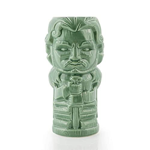 Game of Thrones Geeki Tikis Jon Snow Mug | Official Tiki Style Ceramic Cup | Holds 17 Ounces