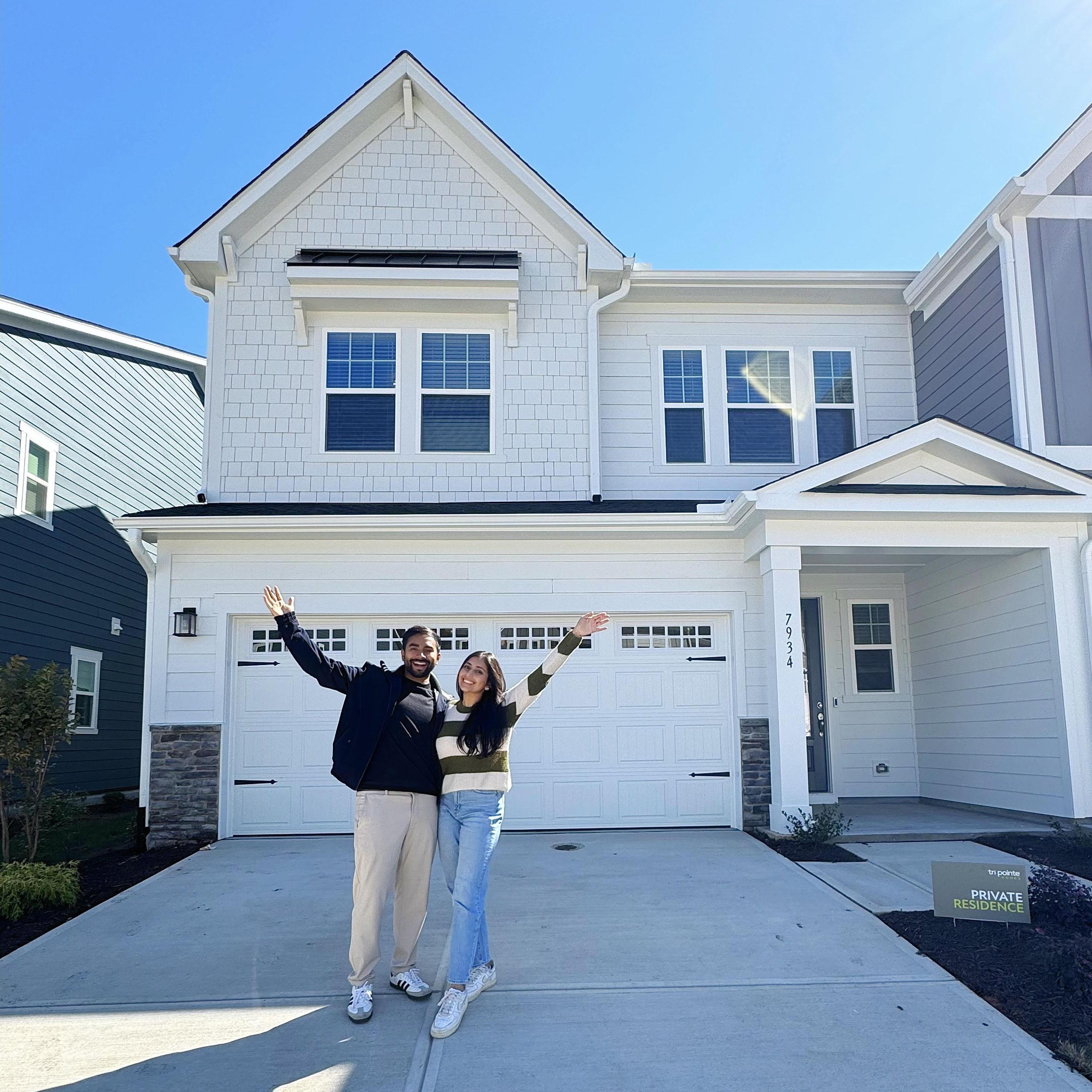 After Naishal matched into residency at UNC Chapel Hill, we bought our first home together in Raleigh! Can't wait to build this house together as newlyweds and make it our home.
