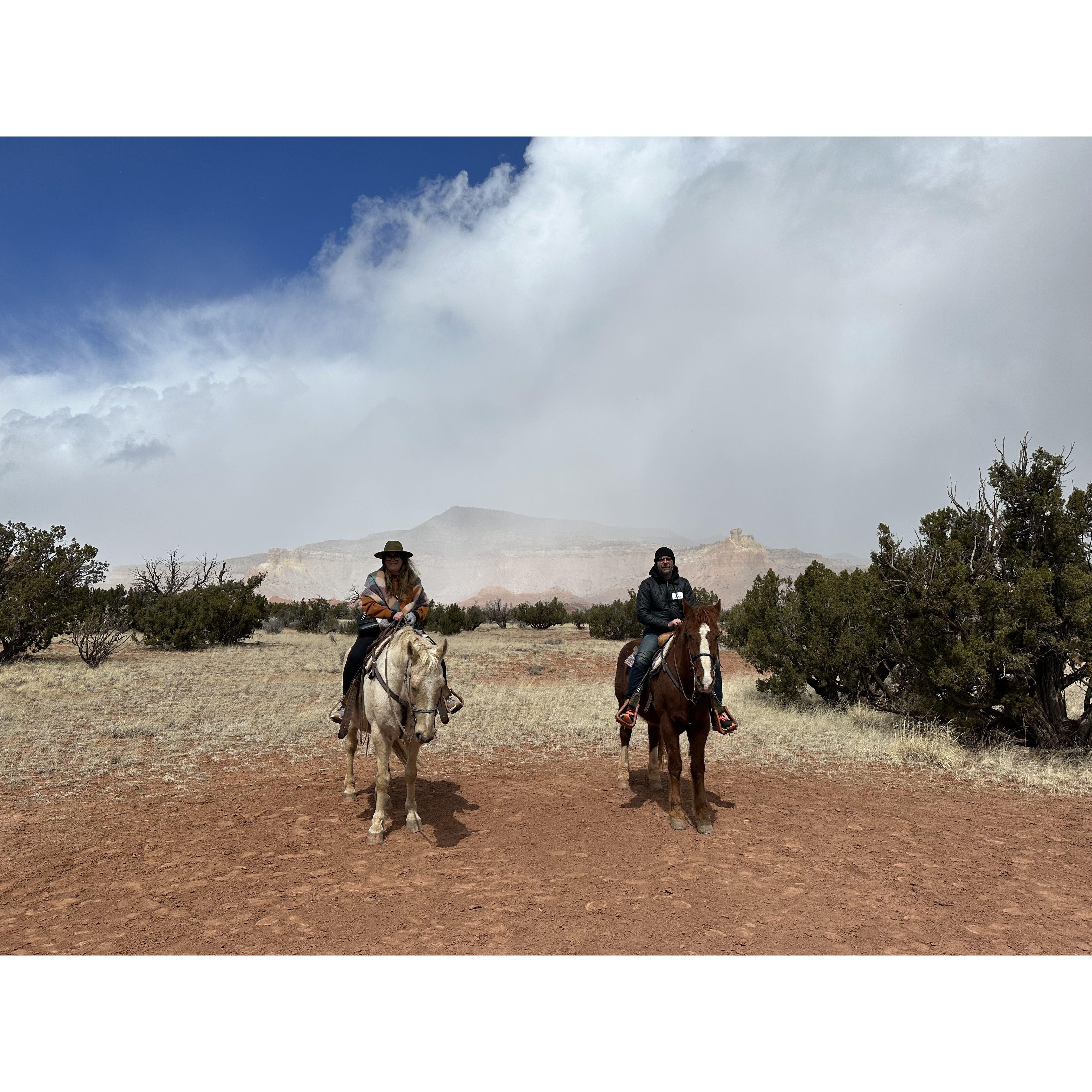 Ride through Georgia O'Keefe's home in Santa Fe