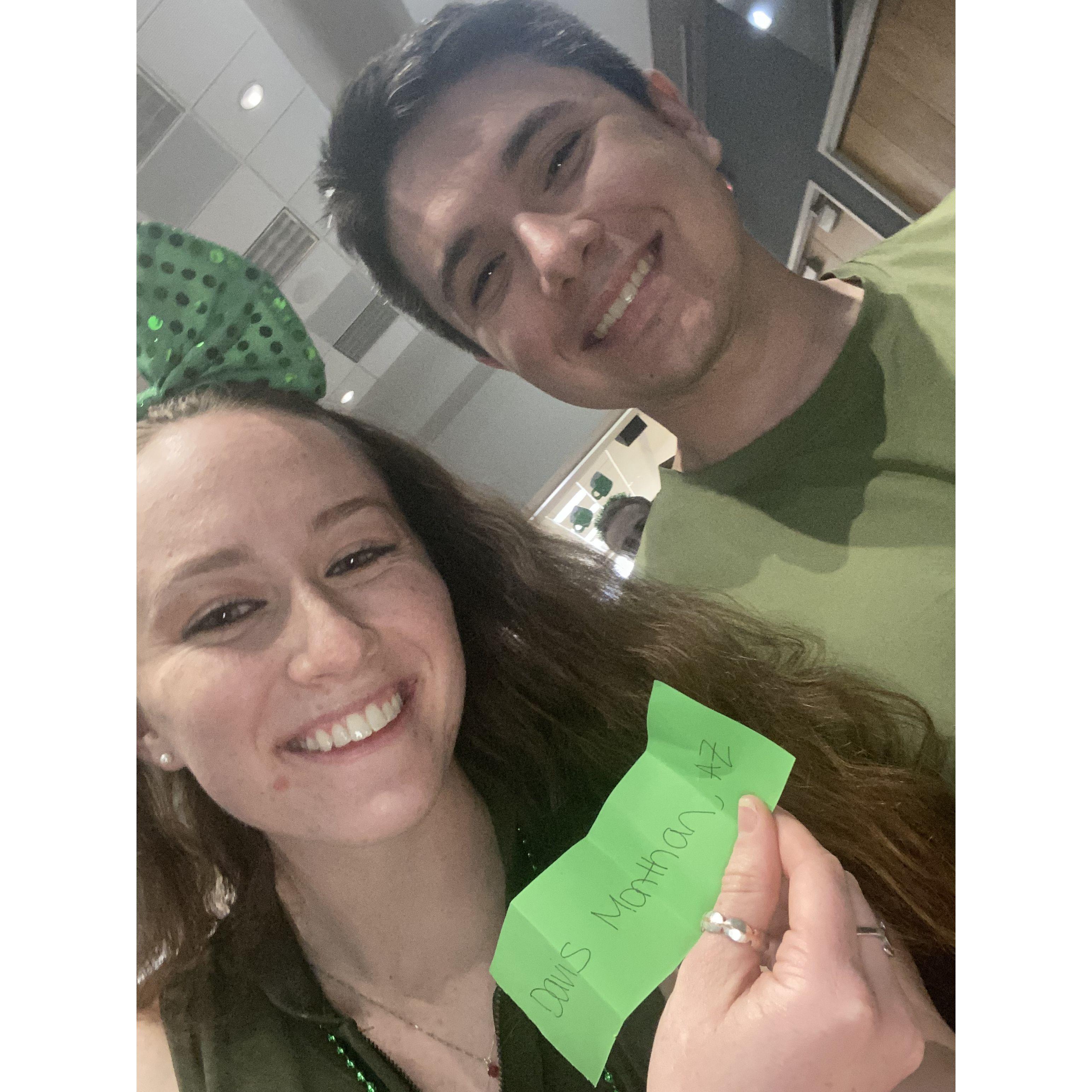 Drop night 2025...Brooke is going to Davis-Monthan!!
