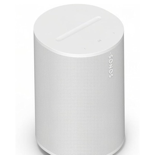 Sonos Era 100 SL - Compact, Microphone-Free Speaker with WiFi, Bluetooth - White