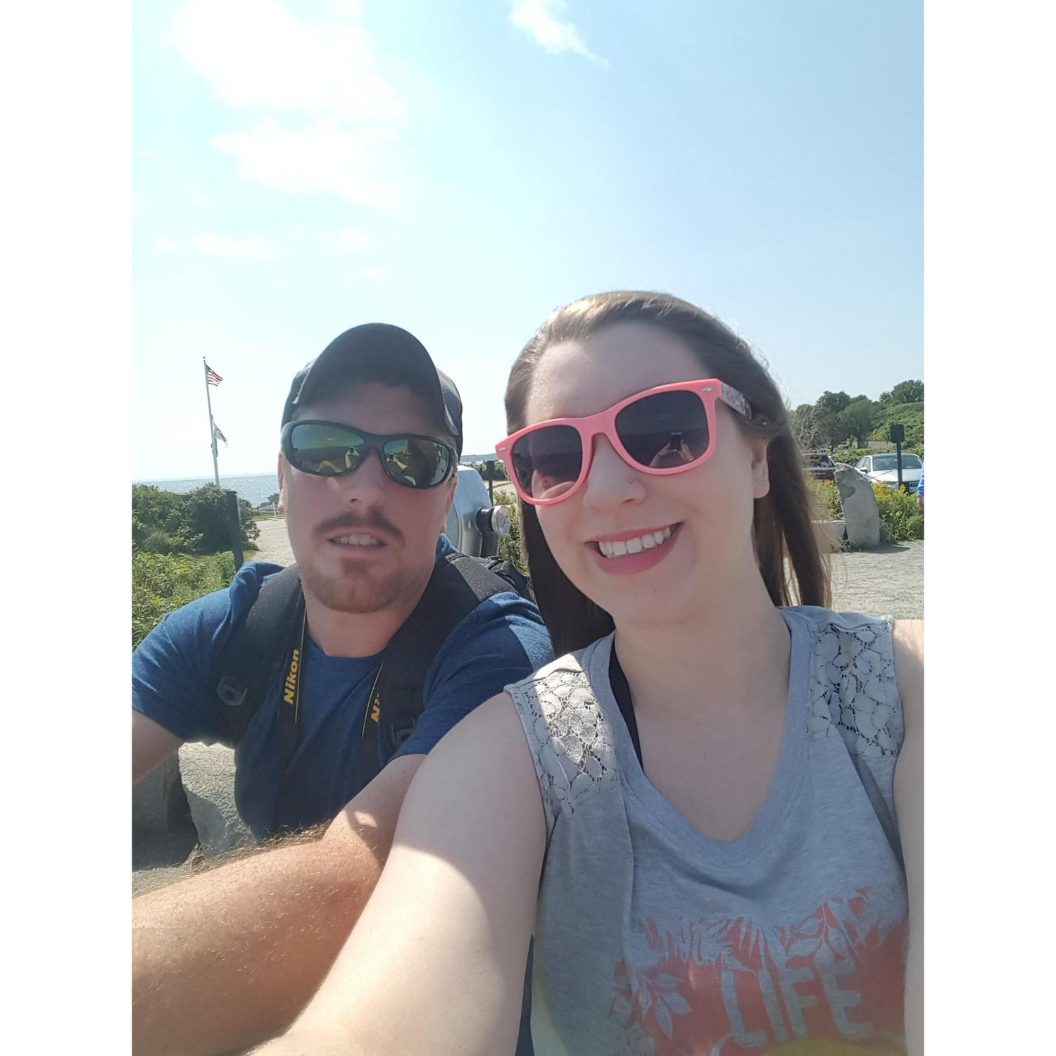Our 1st trip to the Portland headlight