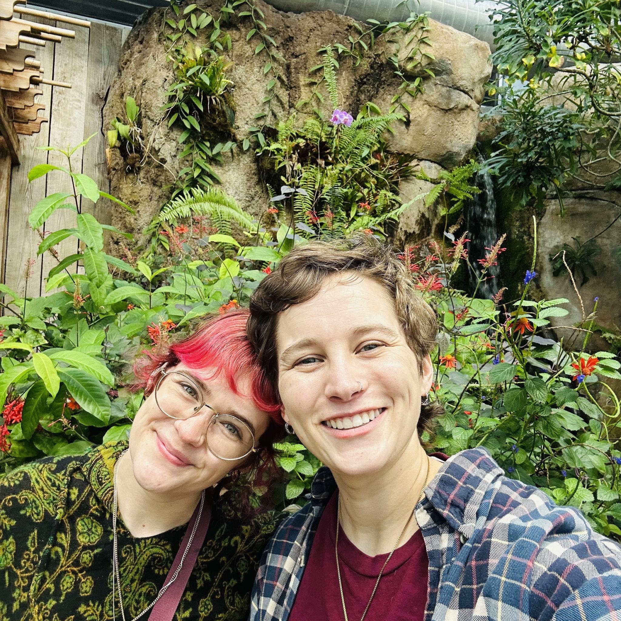 Exploring Chattanooga together. One of Callie's favorite pictures of the two of them.
