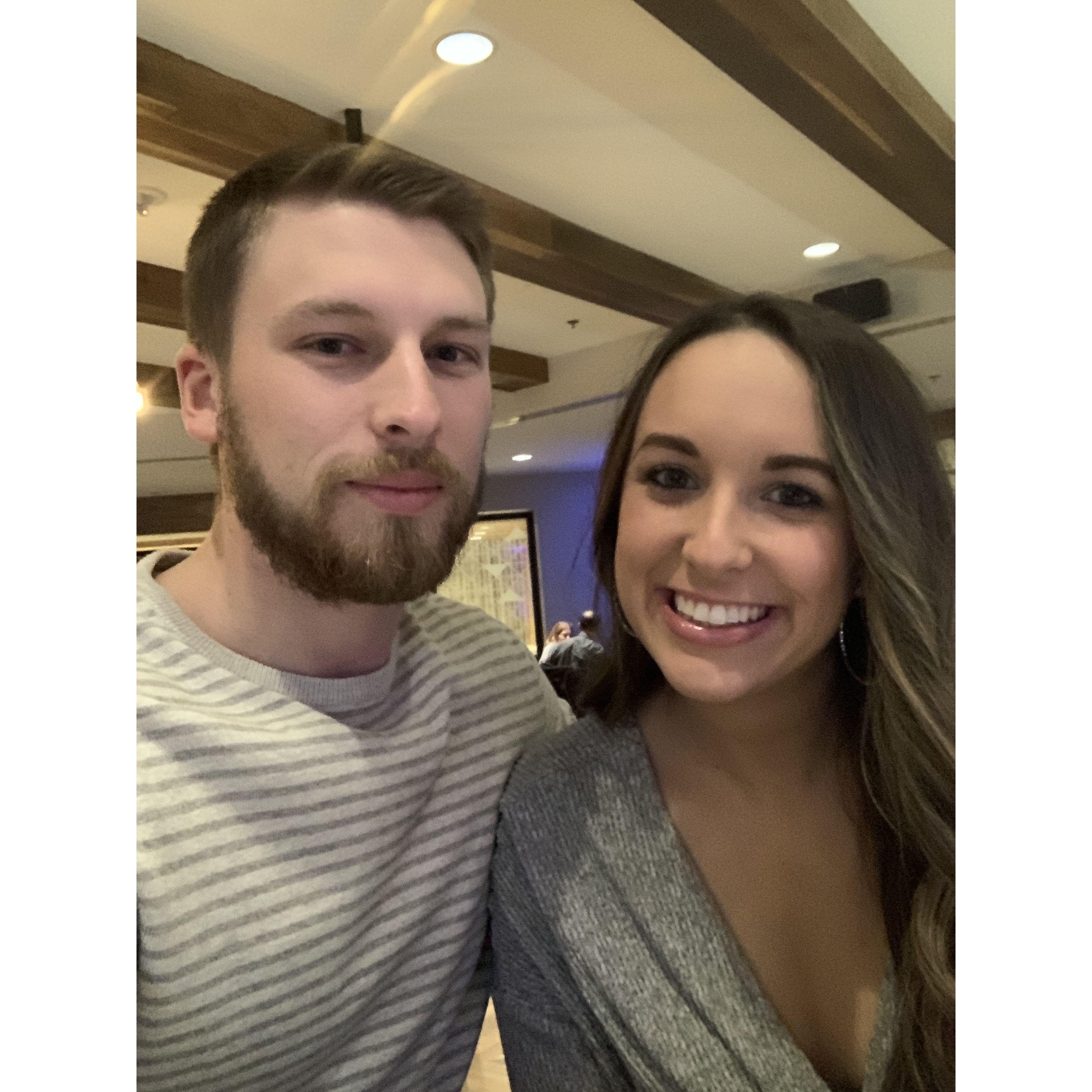 Surprise Valentine's Day trip!