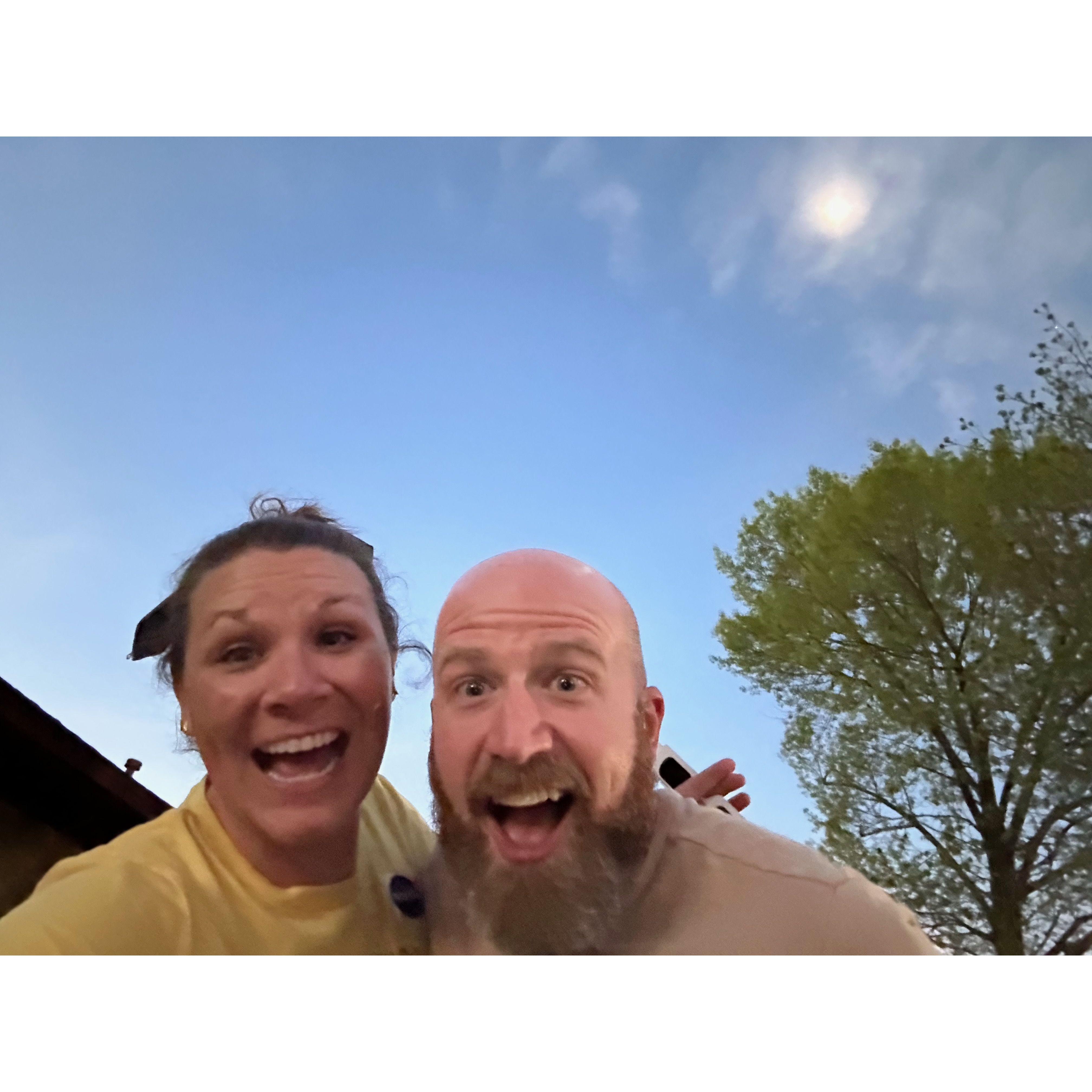 The path of totality!
