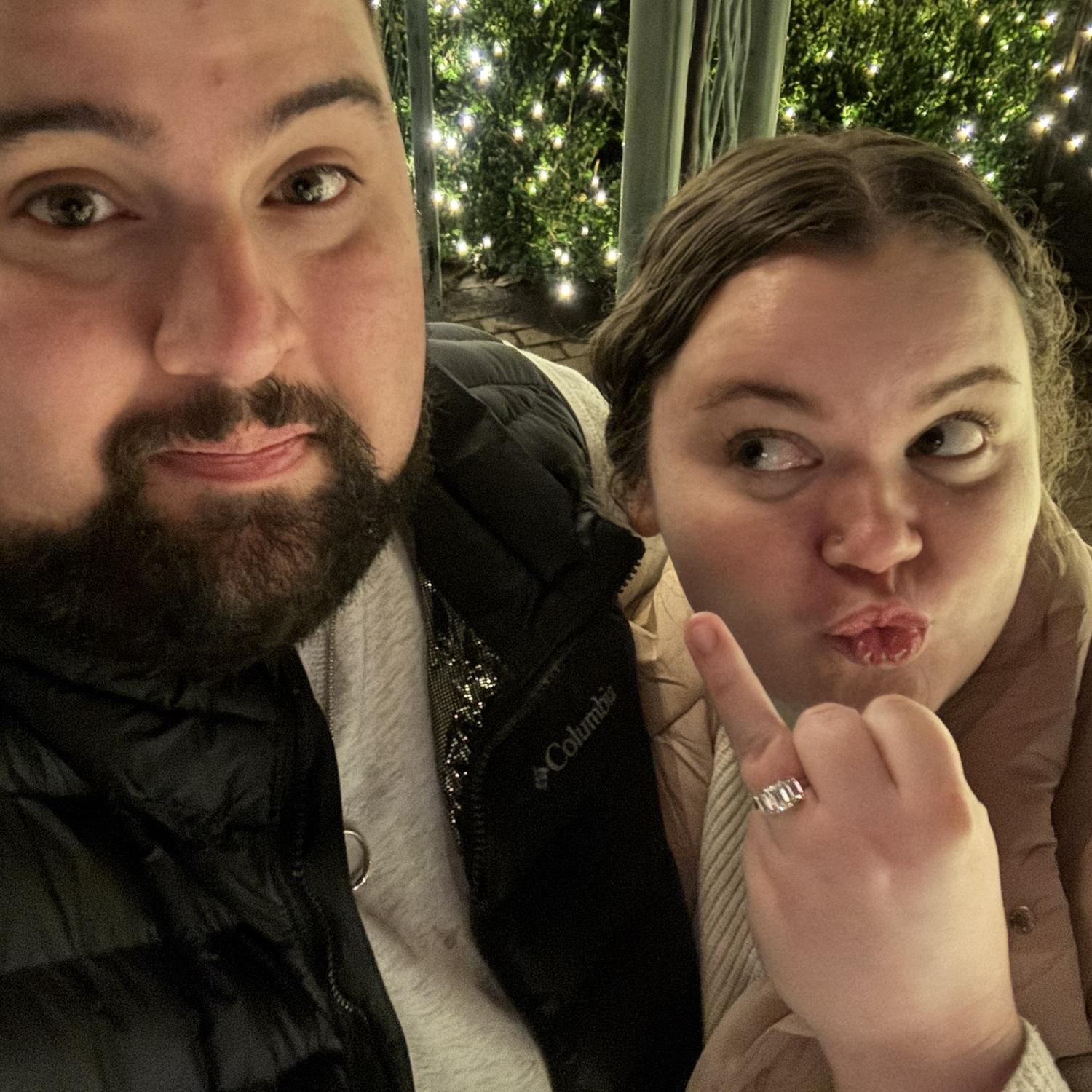 Same place as the engagement a year later 🤍