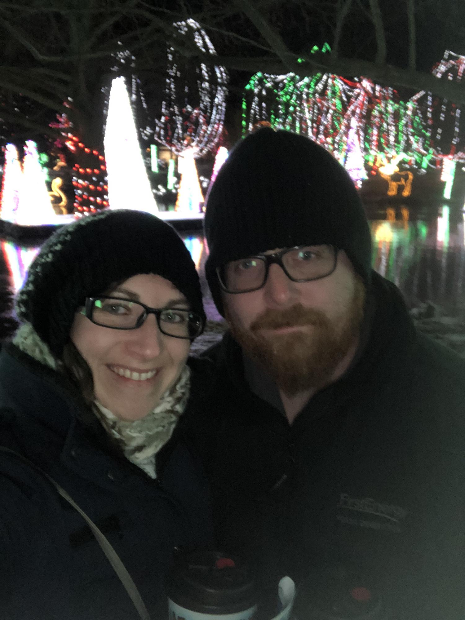 Christmas time at Columbus Zoo!