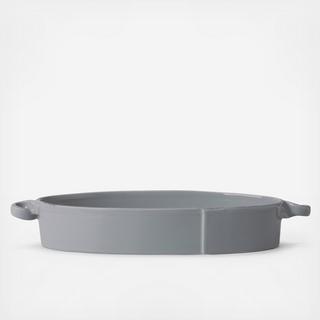 Lastra Handled Oval Baker