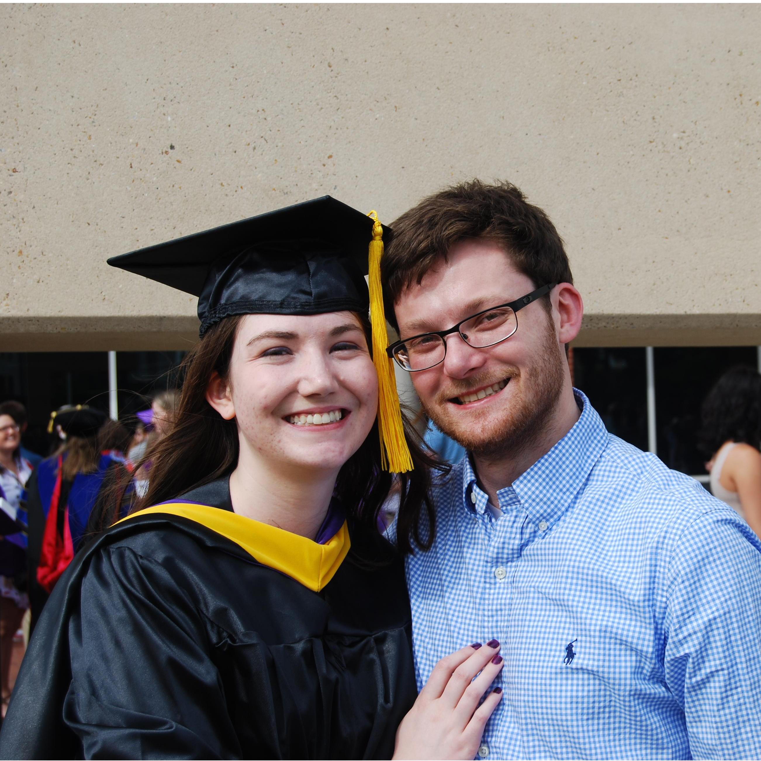 Katherine finished her Master's degree in May 2019