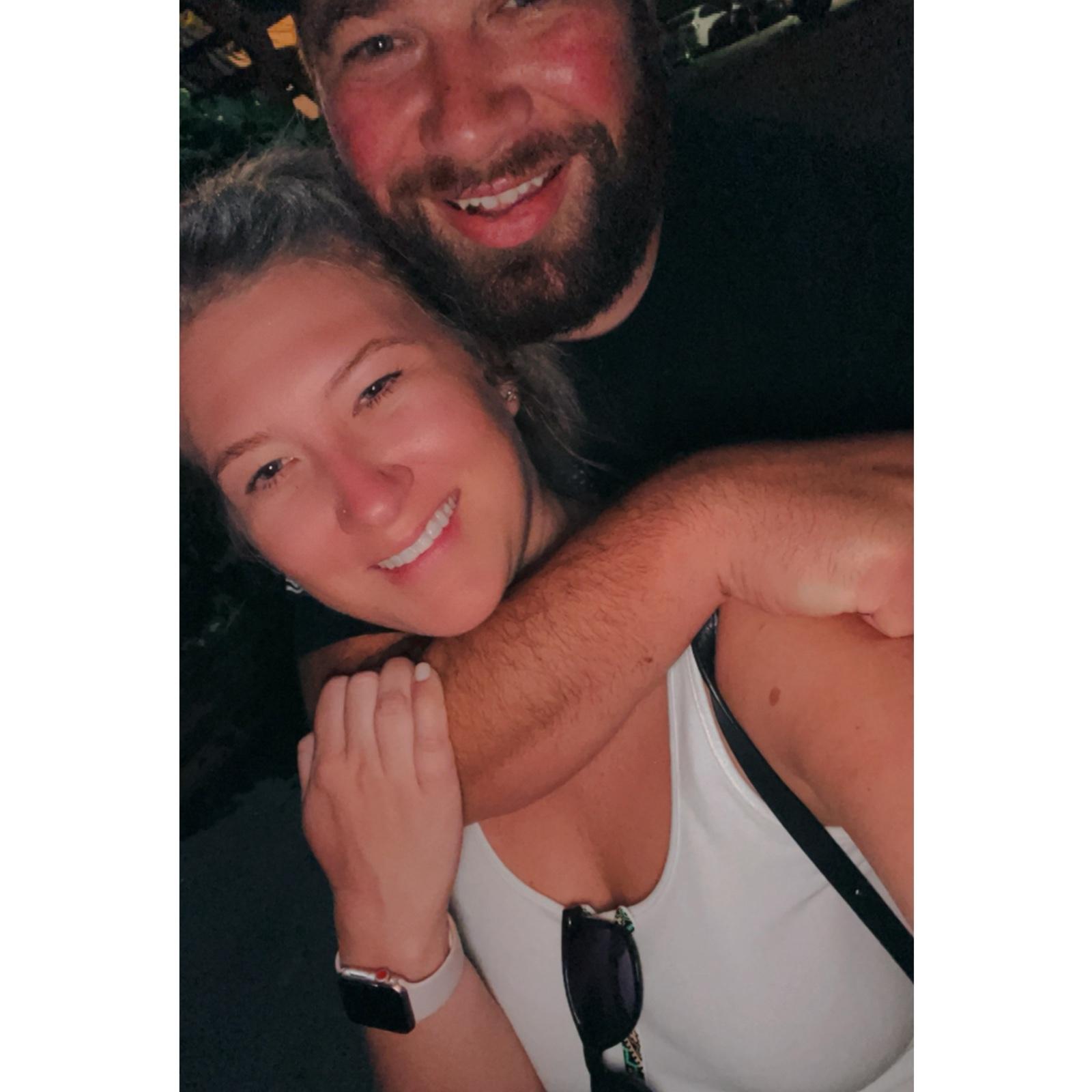 This picture was taken shortly after Brian asked Jenn to be his girlfriend.