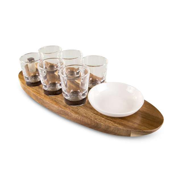 Legacy® by Picnic Time Cantinero Shot Glass Serving Tray