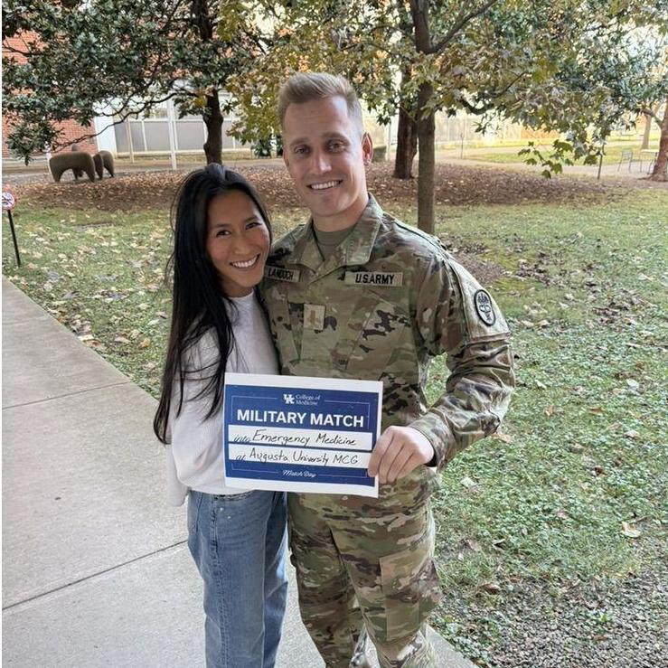 Military match day- Sam matched Emergency Medicine at the Medical College of Georgia
