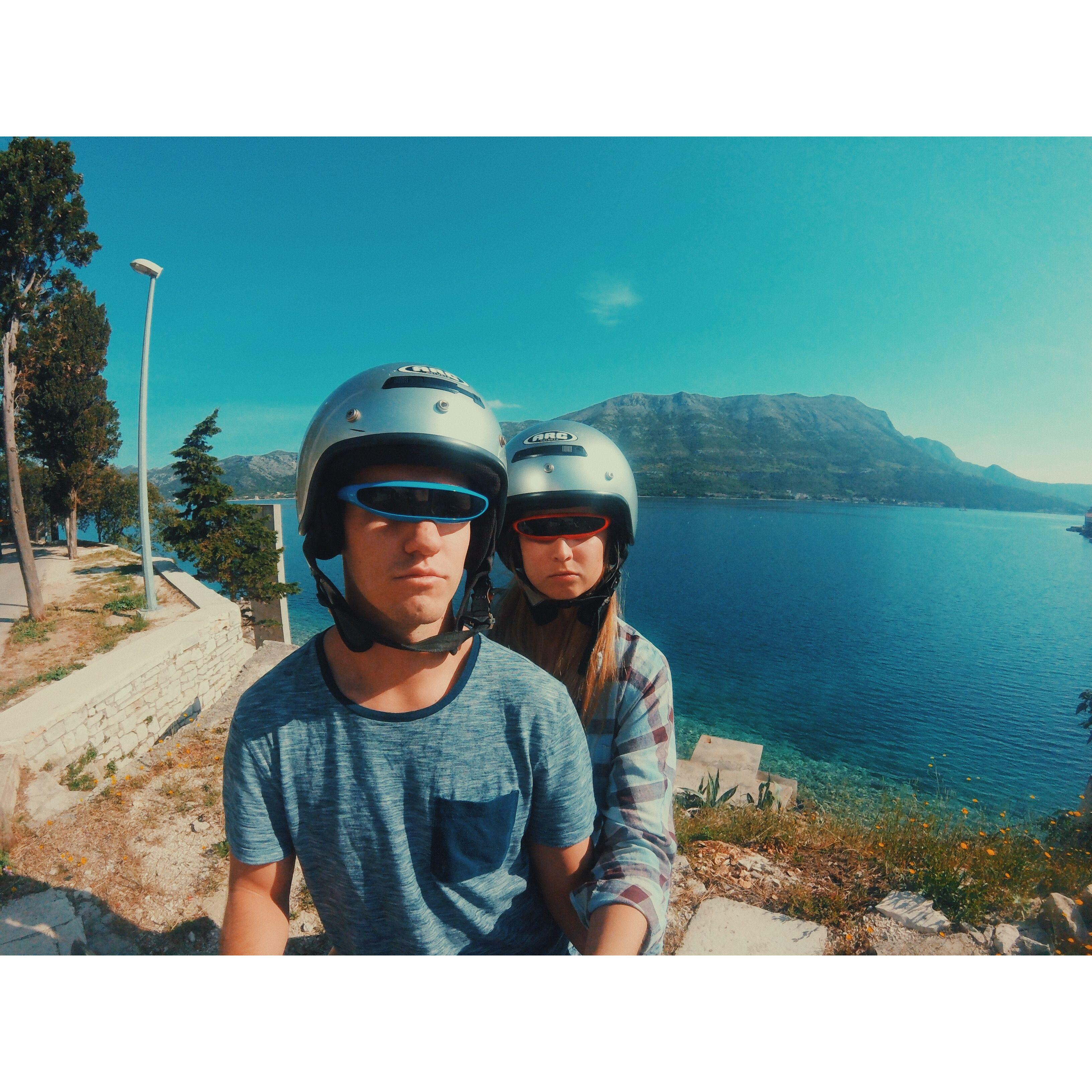 Scootering around Crotia - May 2017