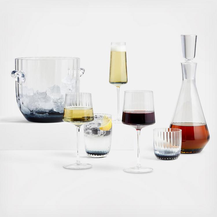 Crate and Barrel, Ezra 12-Piece Mixed Drinkware Set - Zola