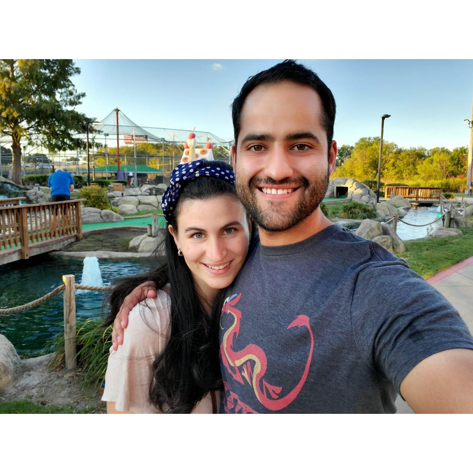 Mini golf.