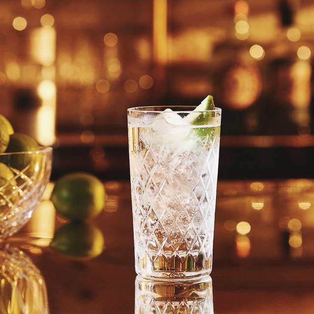 Barwell Cut Crystal Highball Glass, Set of Two