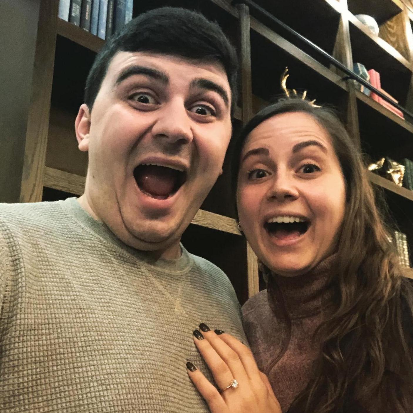 Krista said yes!