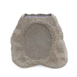 Victrola - Outdoor Wireless Bluetooth Solar Rock Speaker Connect (Each) - Stone