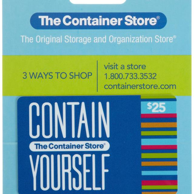 The Container Store Gift Card $25